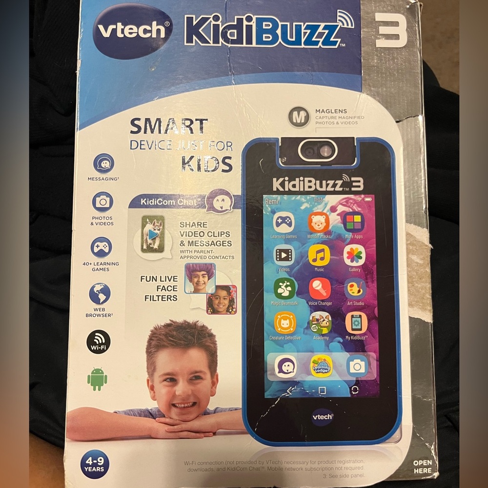 KidiBuzz 3 Blue Smartphone for Kids